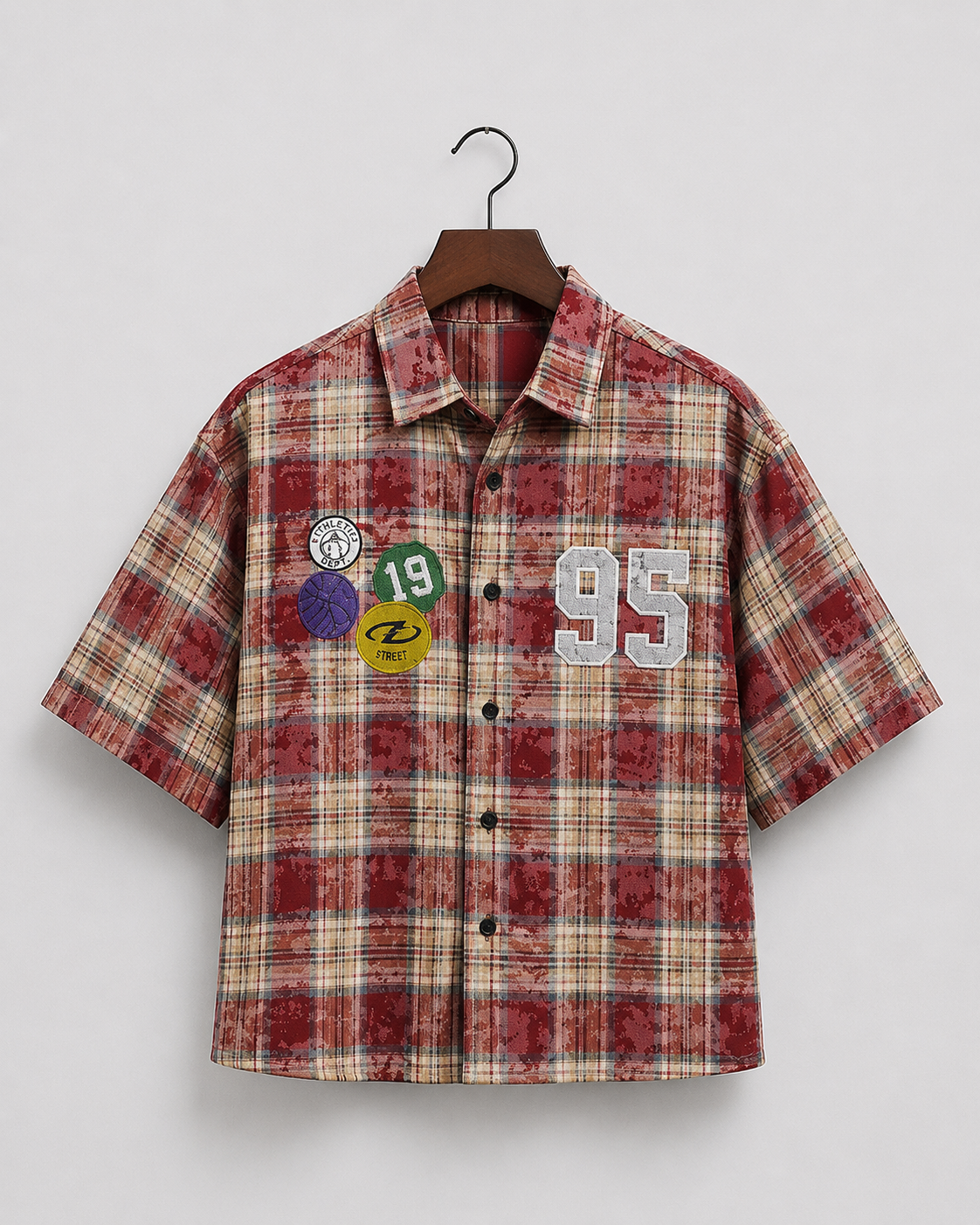 Varsity Patch Boxy Shirt